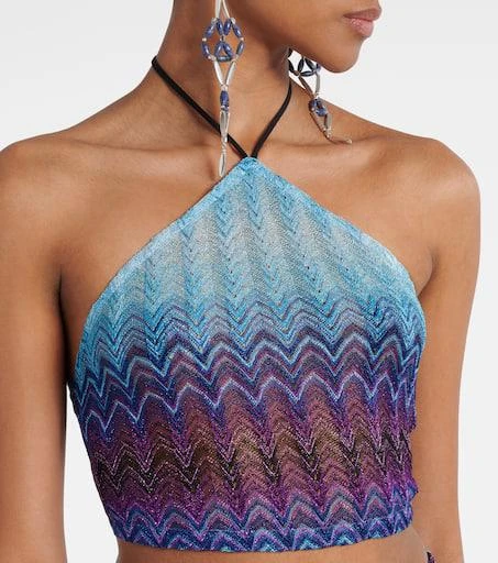 商品Missoni|挂脖短款上衣,价格¥5339,第4张图片详细描述