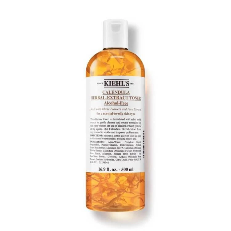 商品Kiehl's|香港直邮kiehl's科颜氏金盏花植物爽肤水500ml深层滋润补水保湿,价格¥680,第4张图片详细描述