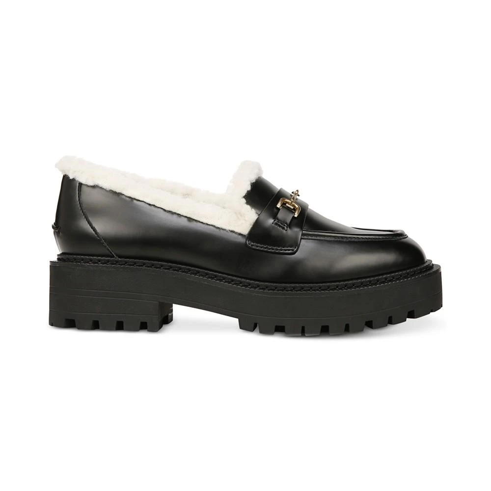 商品Sam Edelman|Women's Laurs Faux-Fur Lug-Sole Tailored Loafers,价格¥243,第2张图片详细描述