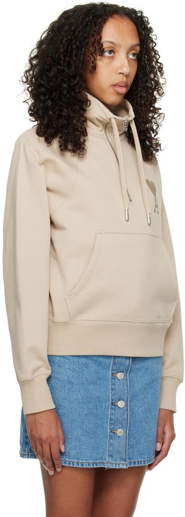 Beige Ami De Cœur Sweatshirt商品第2张图片规格展示