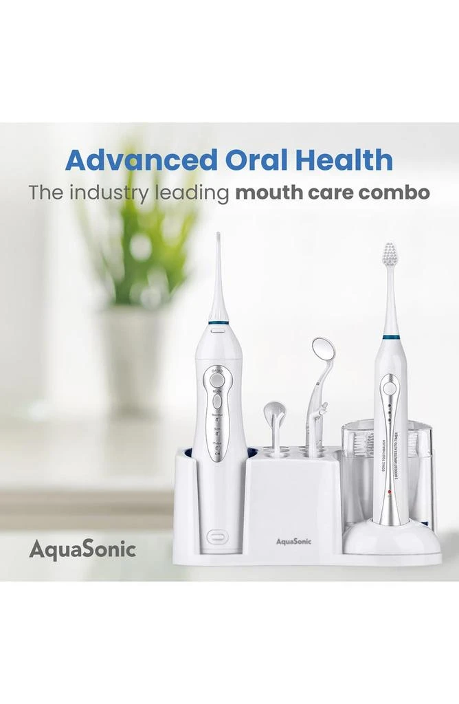 Home Dental Center Ultra Sonic Rechargeable Electric Toothbrush & Smart Water Flosser 商品