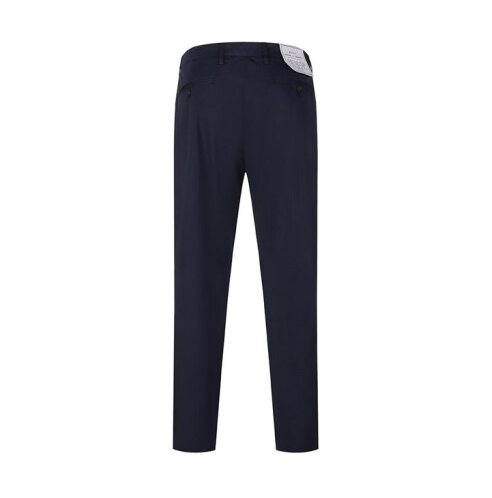 ZEGNA 男士深蓝色棉质休闲裤长裤 ZZ370-VZ115-B09商品第3张图片规格展示