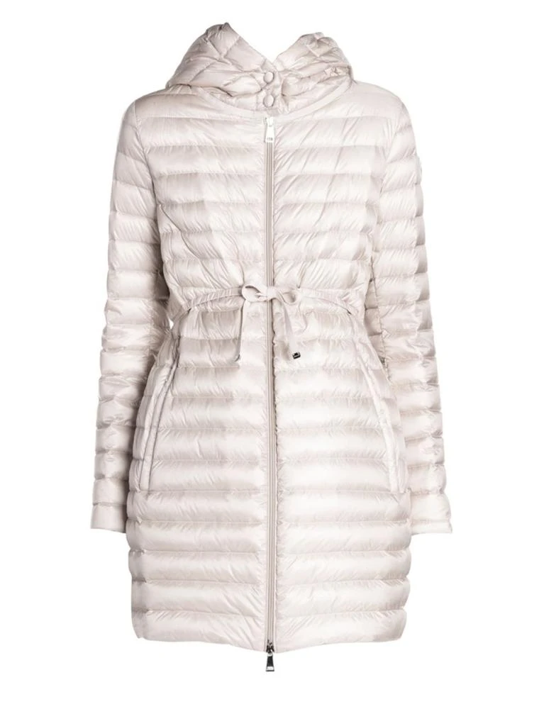 商品Moncler|Moncler - Barbel Long Tie-Waist Puffer Jacket,价格¥9009,第1张图片