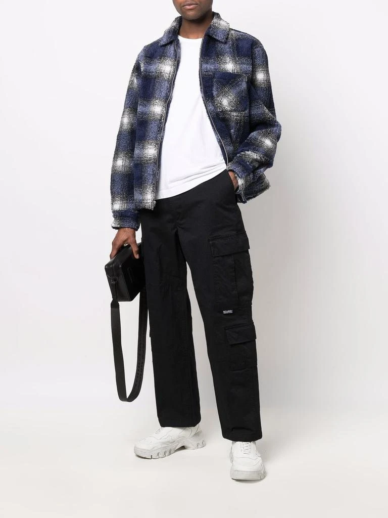 商品STUSSY|STUSSY - Checked Zipped Shirt,价格¥1372,第3张图片详细描述