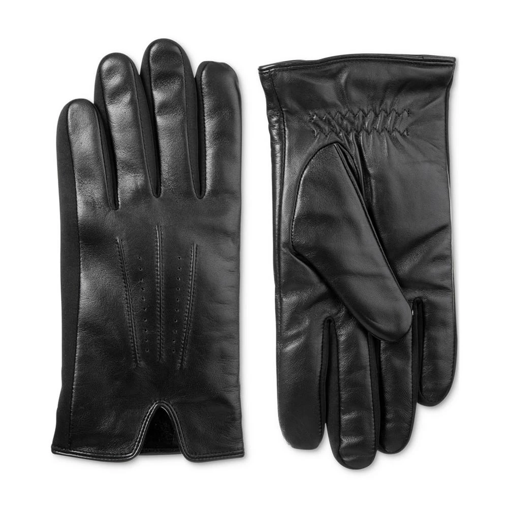 商品Isotoner Signature|Men's Touchscreen Stretch Gloves with Watch Vent,价格¥402,第1张图片