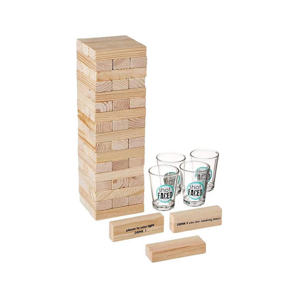 商品American Atelier|Tipsy Tower Drinking Game, 58 Piece,价格¥287,第1张图片