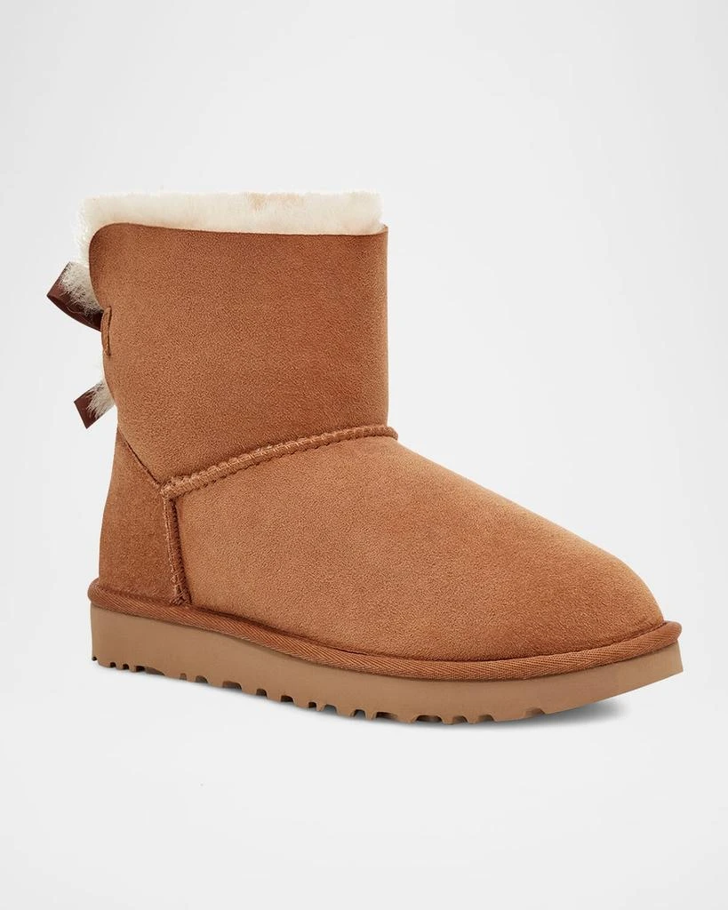 商品UGG|Mini Bailey Bow II Shearling Fur Boots,价格¥1319,第3张图片详细描述