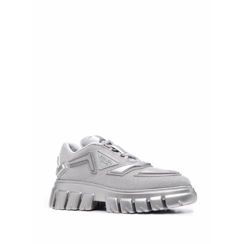 商品Prada|PRADA 女士银色运动鞋  1E669MF0553-KR2-F0118,价格¥4581,第1张图片