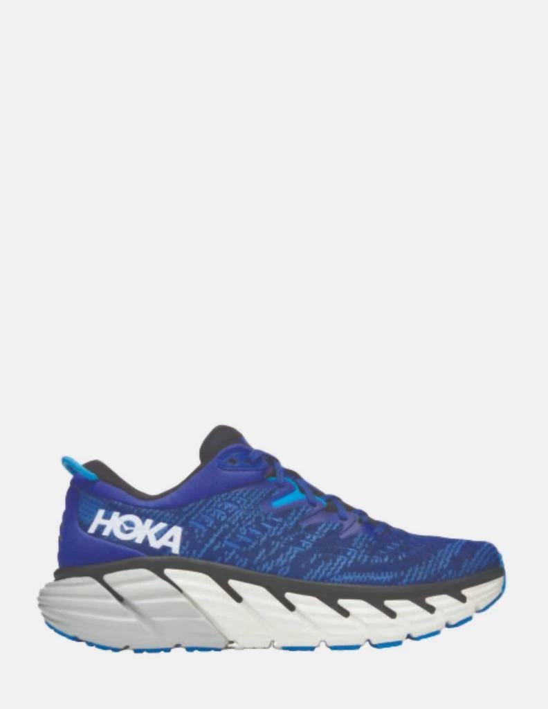 商品Hoka One One|Men's Gaviota 4 Running Shoes - 2E/wide Width In Bluing/blue Graphite,价格¥1025,第1张图片