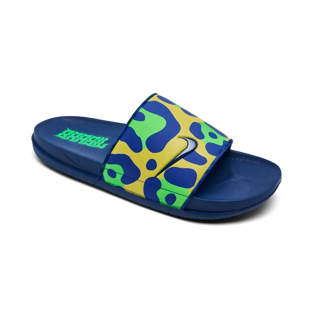 商品NIKE|Men's Brazil Offcourt Slide Sandals from Finish Line,价格¥301,第1张图片