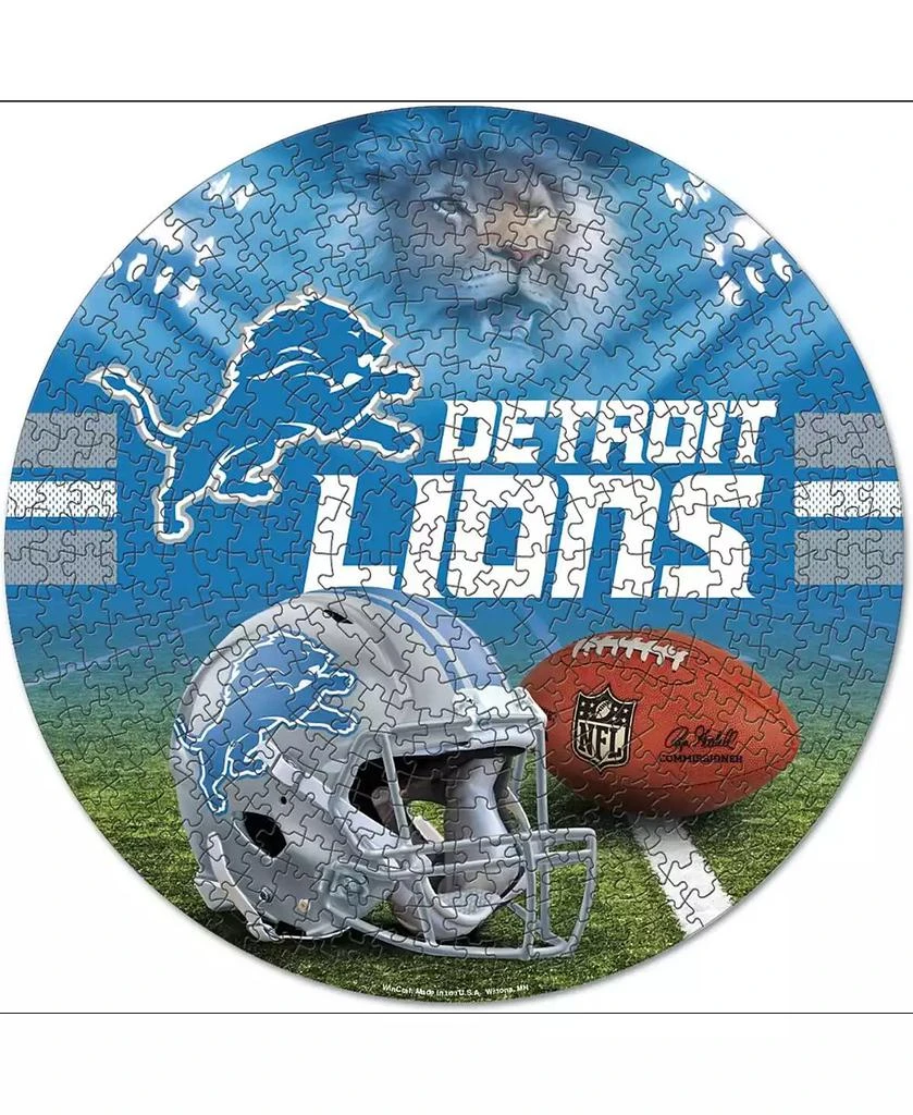 商品Wincraft|Detroit Lions Round 500-Piece Puzzle,价格¥187,第1张图片