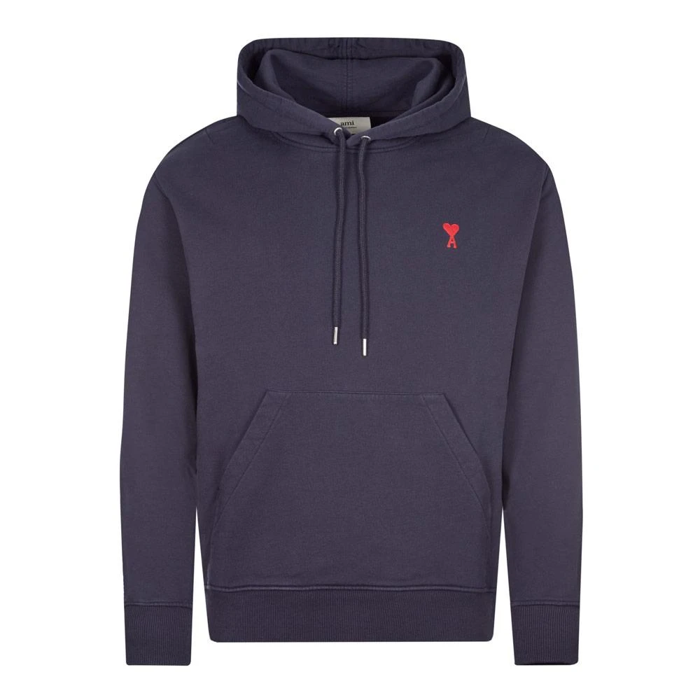 商品AMI|Ami Paris Ami De Coeur Hoodie - Navy,价格¥1390,第1张图片