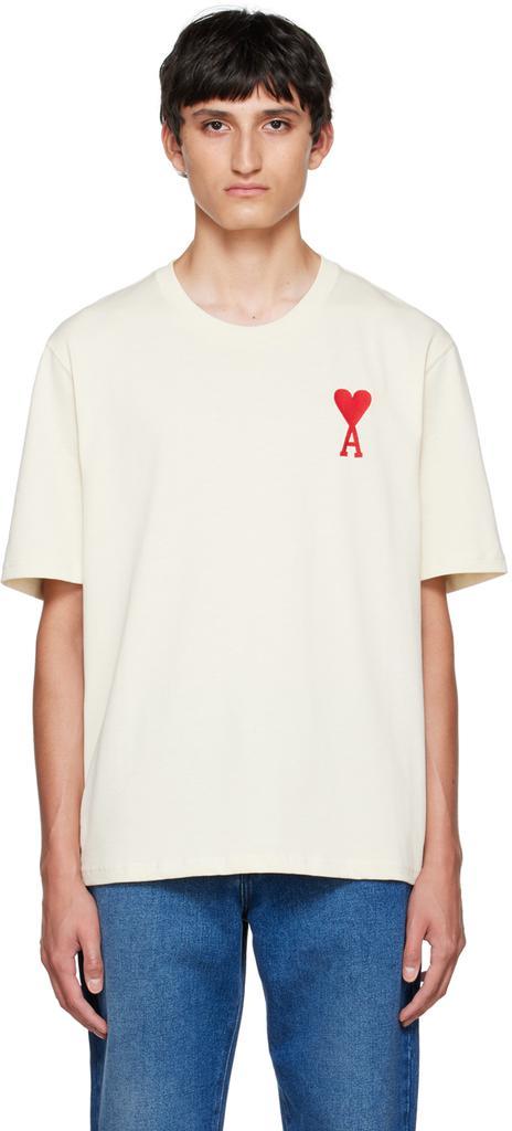商品AMI|Off-White Ami de Cœur T-Shirt,价格¥571,第3张图片详细描述
