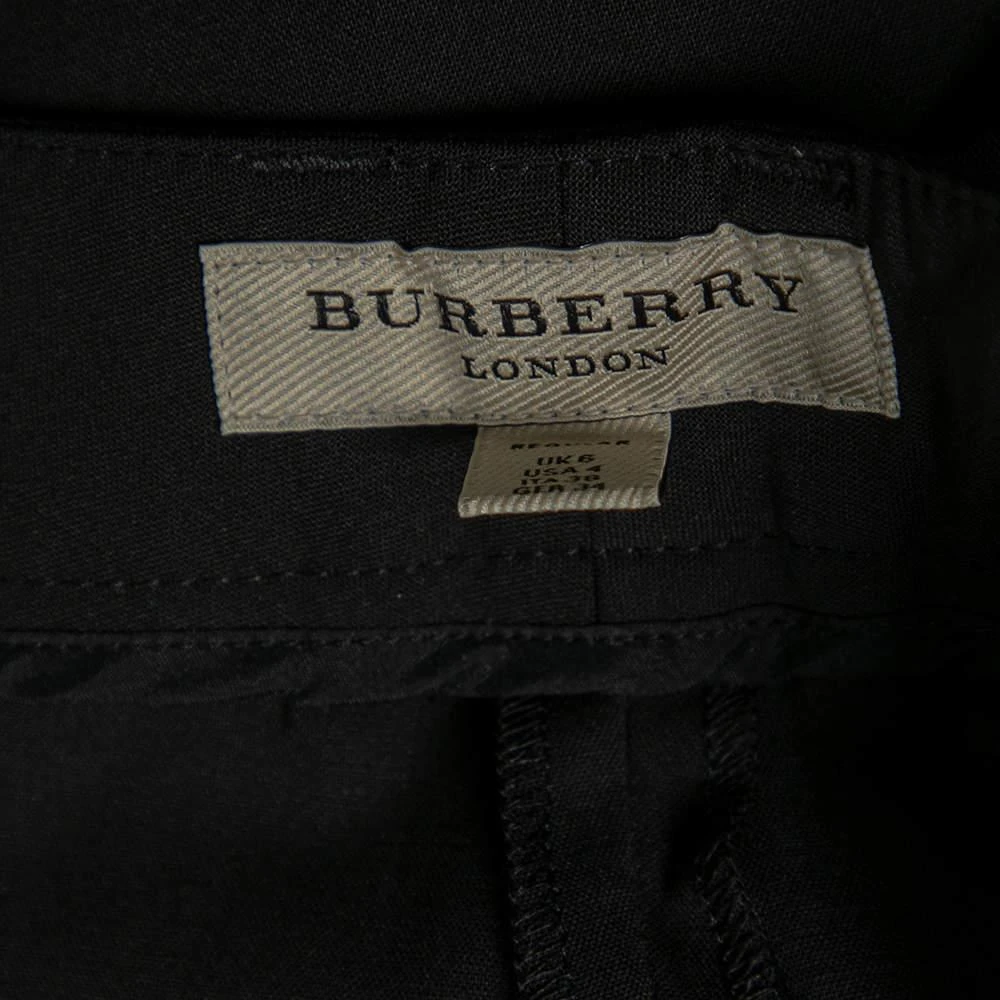 商品[二手商品] Burberry|Burberry Black Wool Regular Fit Pants S,价格¥723,第5张图片详细描述