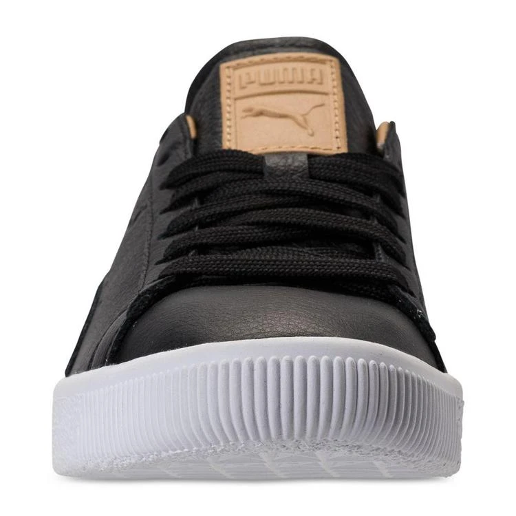 商品Puma|Women's Clyde Core Leather Casual Sneakers from Finish Line,价格¥333,第3张图片详细描述