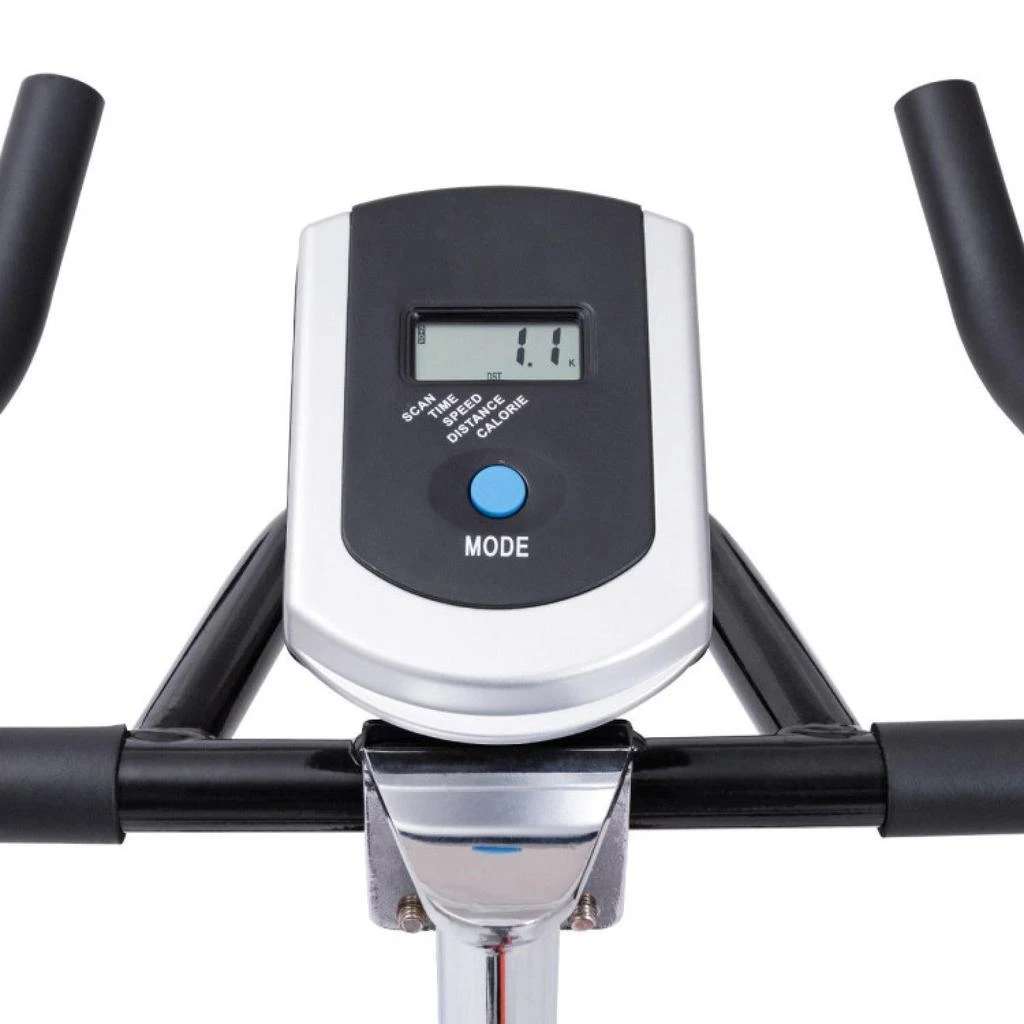 Indoor Fixed Aerobic Fitness Exercise Bicycle with Flywheel and LCD Display 商品