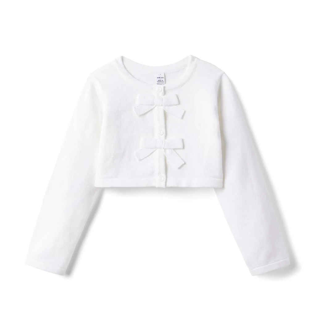 商品Janie and Jack|Bow Cardigan (Toddler/Little Kids/Big Kids),价格¥398,第1张图片