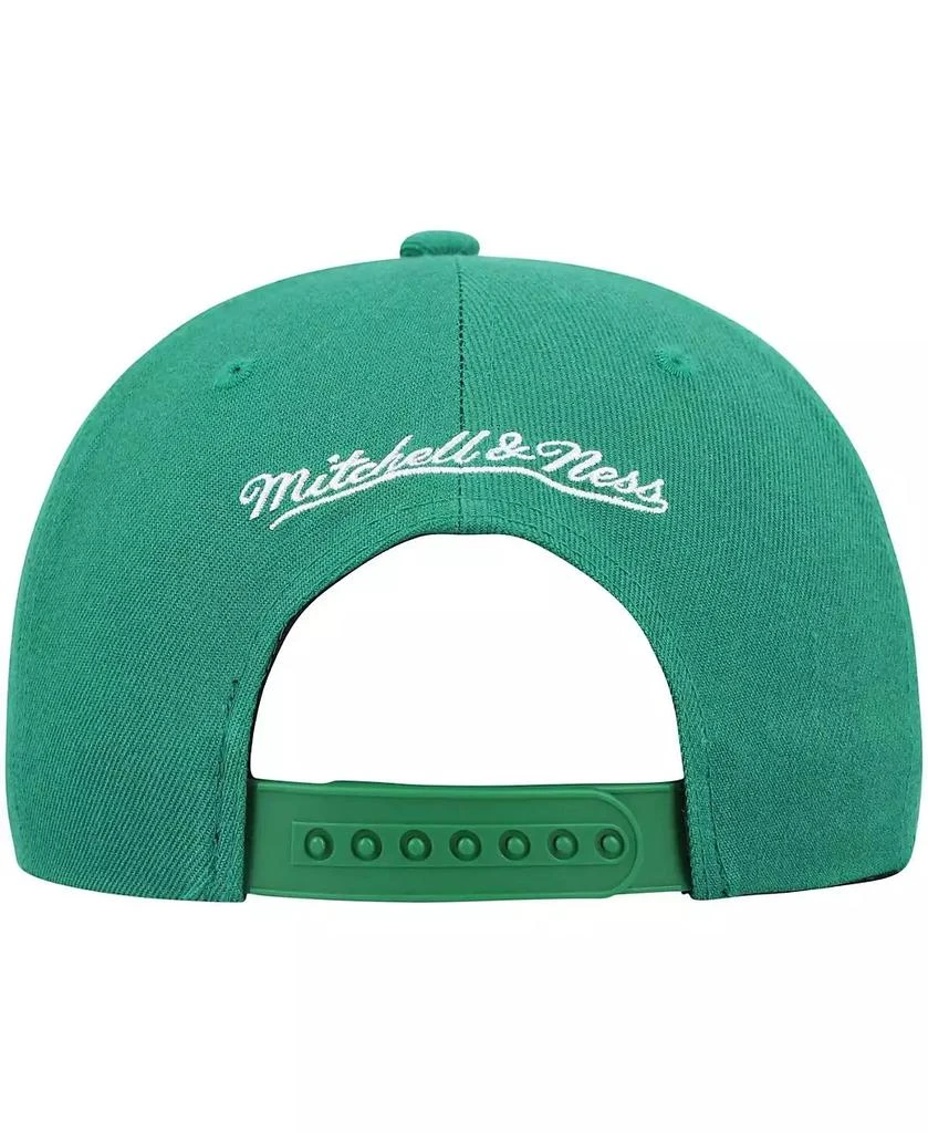 商品Mitchell & Ness|Men's Kelly Green Boston Celtics Ground 2.0 Snapback Hat,价格¥240,第5张图片详细描述