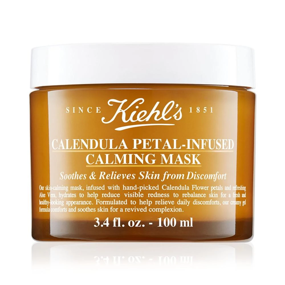 商品Kiehl's|Calendula Petal-Infused Calming Mask, 3.4-oz.,价格¥354,第1张图片