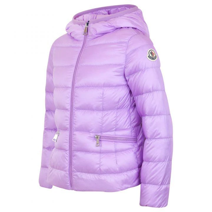 商品Moncler|Purple Hooded Puffer Liset Jacket,价格¥3577,第2张图片详细描述