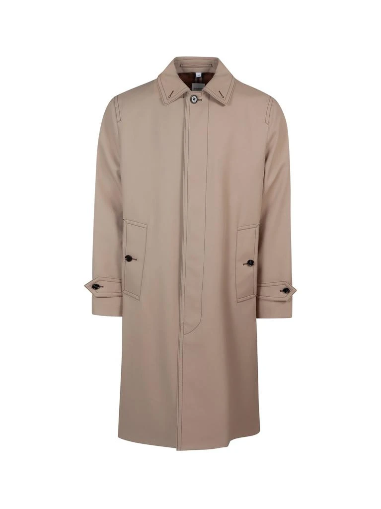 商品Burberry|Burberry Contrast Stitched Aldeford Trench Coat,价格¥11295,第1张图片