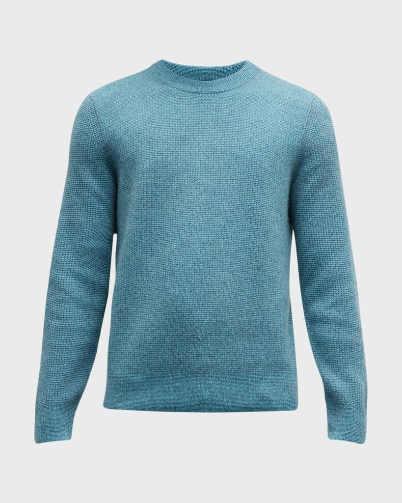 商品Vince|Men's Boiled Cashmere Thermal Sweater,价格¥1790,第3张图片详细描述