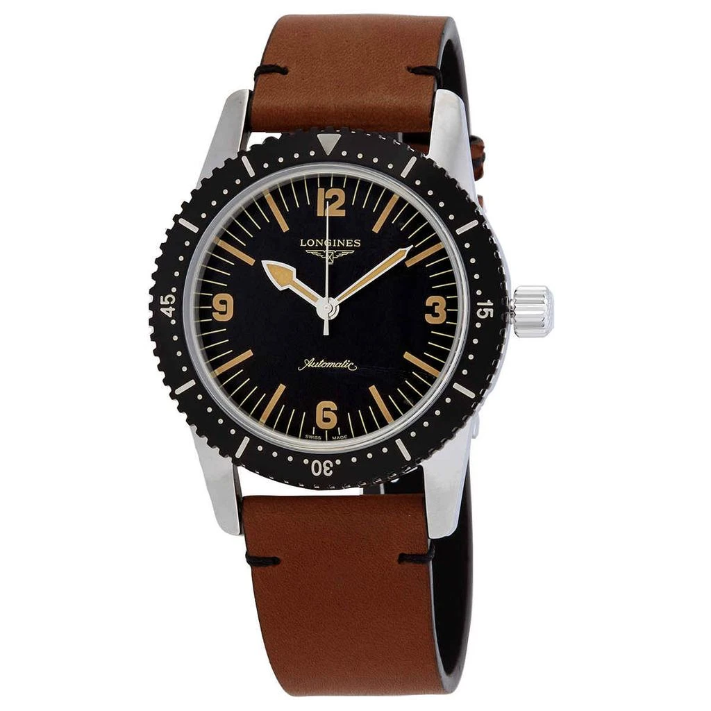 商品Longines|Skin Diver Automatic Black Dial Watch l2.822.4.56.2,价格¥11059,第1张图片