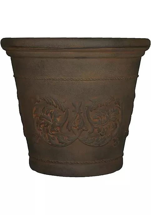 商品belk|Decor 20 In Arabella Polyresin Planter With Uv Resistance   Sable,价格¥712,第2张图片详细描述
