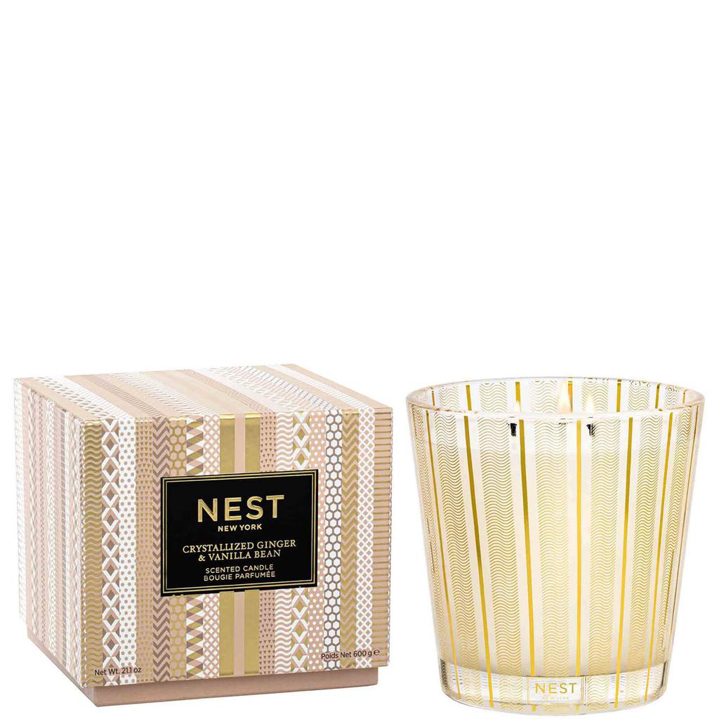 NEST New York Crystallized Ginger and Vanilla Bean 3 Wick 600g商品第1张图片规格展示