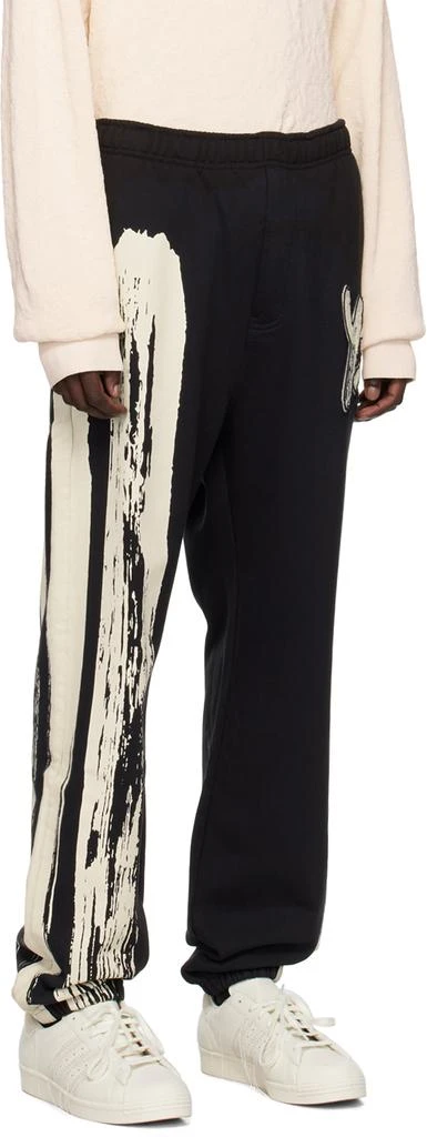 商品Y-3|Black & Off-White Printed Sweatpants,价格¥1702,第2张图片详细描述