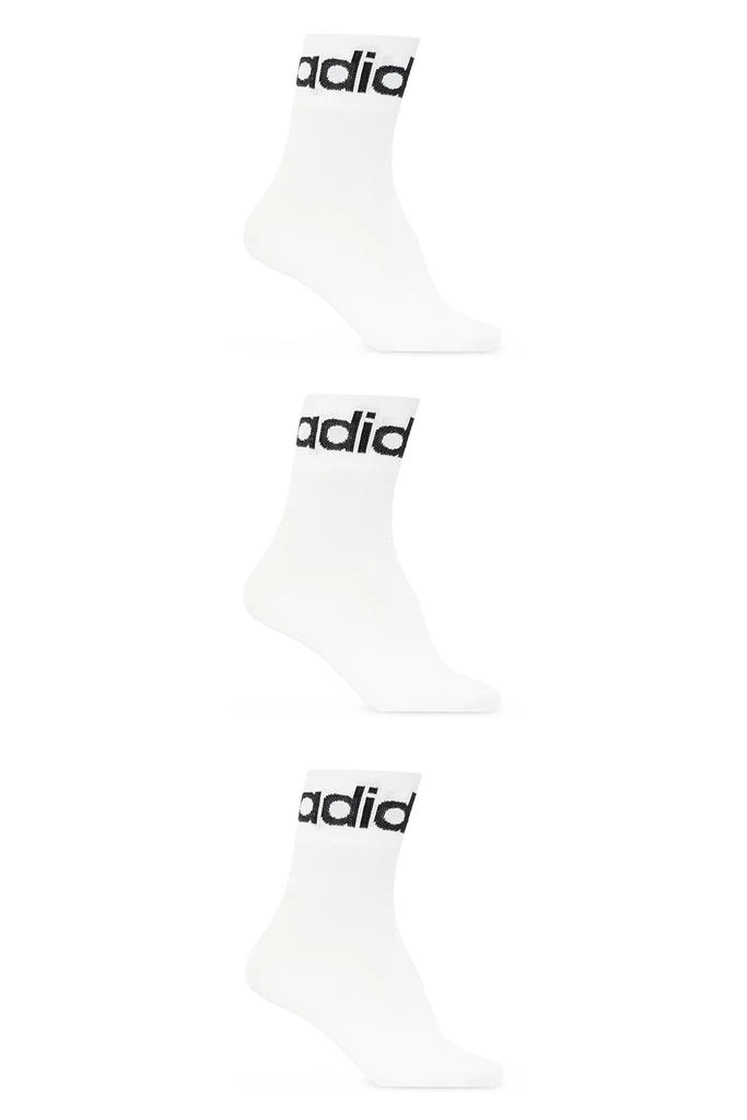 商品Adidas|Logo socks 3-pack,价格¥27,第1张图片