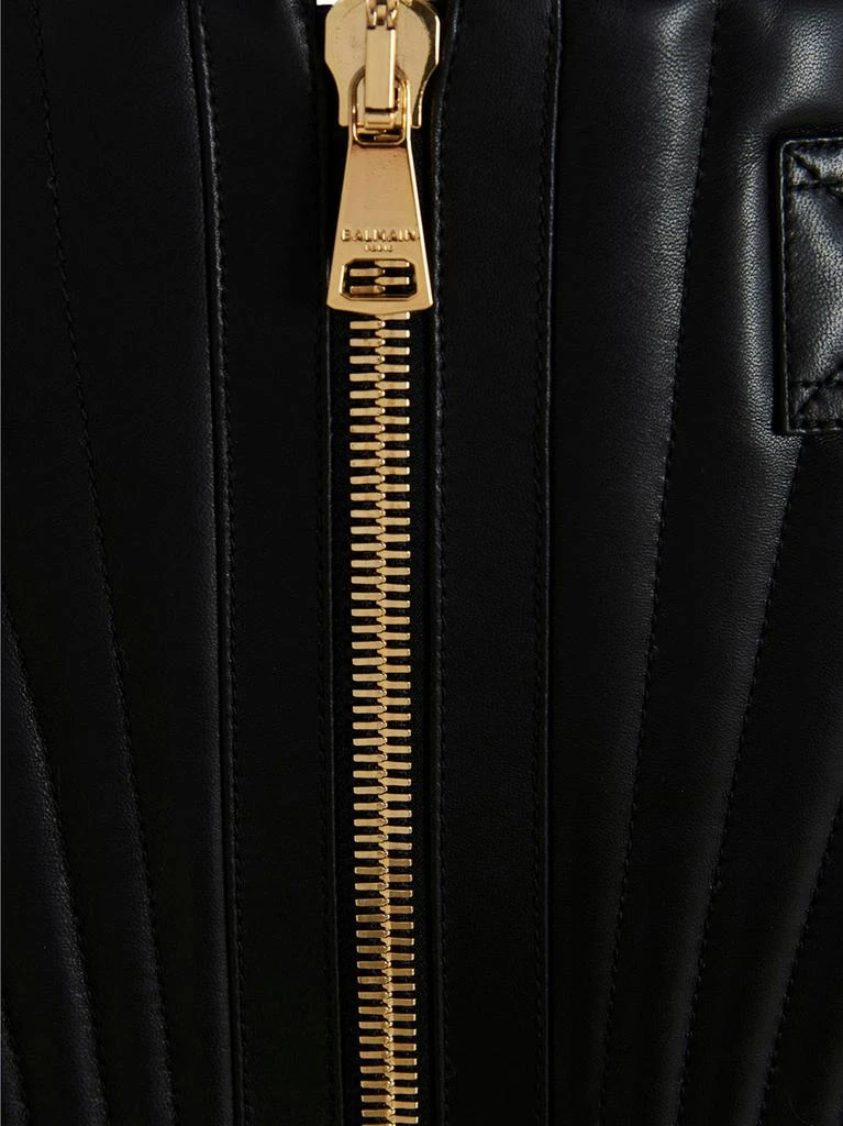 商品Balmain|Leather skirt,价格¥4817,第3张图片详细描述
