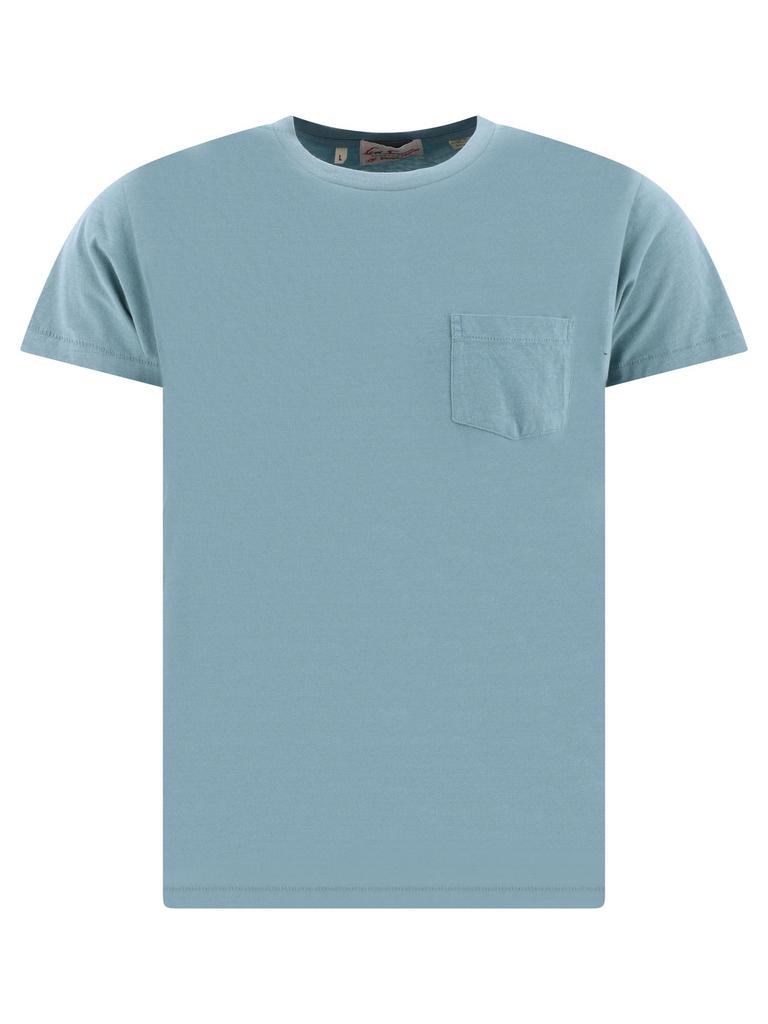 "1950s" t-shirt with breast pocket商品第1张图片规格展示