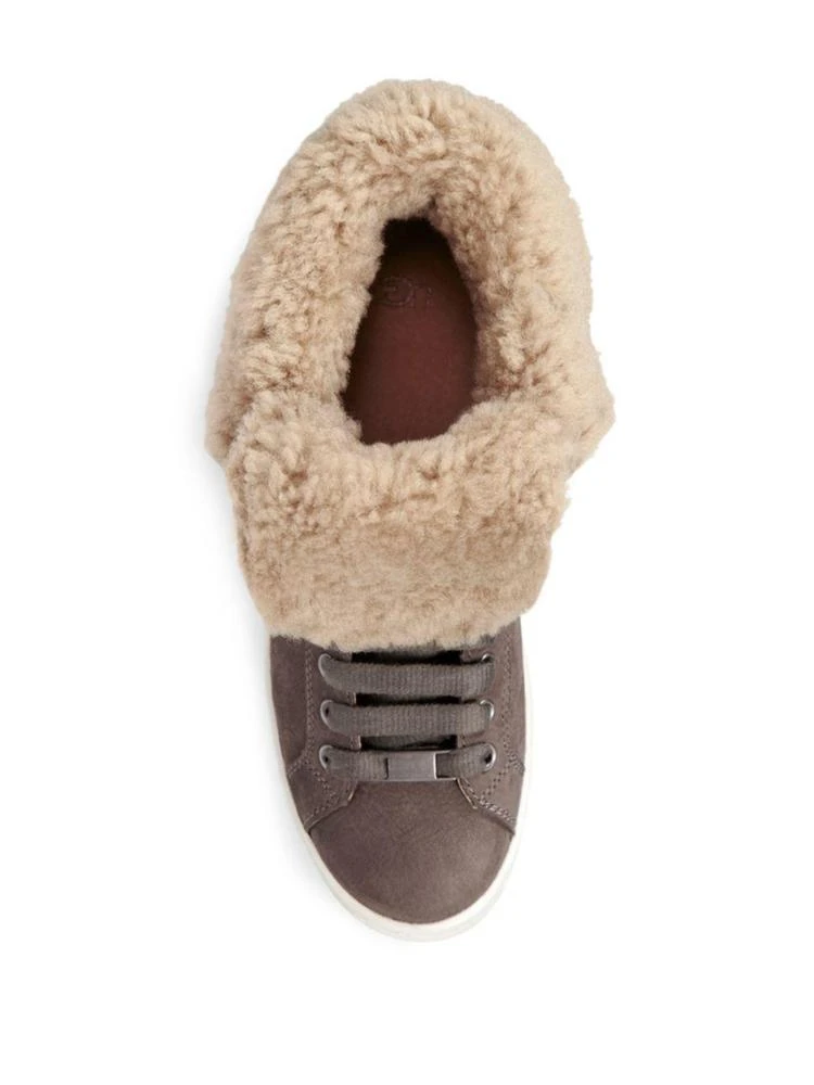 商品UGG|Starlyn Leather & Shearling High-Top Sneakers,价格¥450,第3张图片详细描述