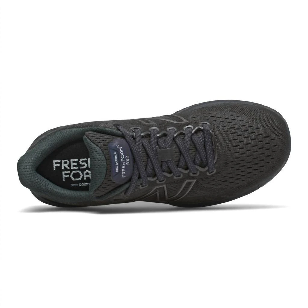 商品New Balance|Women's Fresh Foam 880V11 Running Shoes - B/medium Width In Black/black,价格¥724,第3张图片详细描述