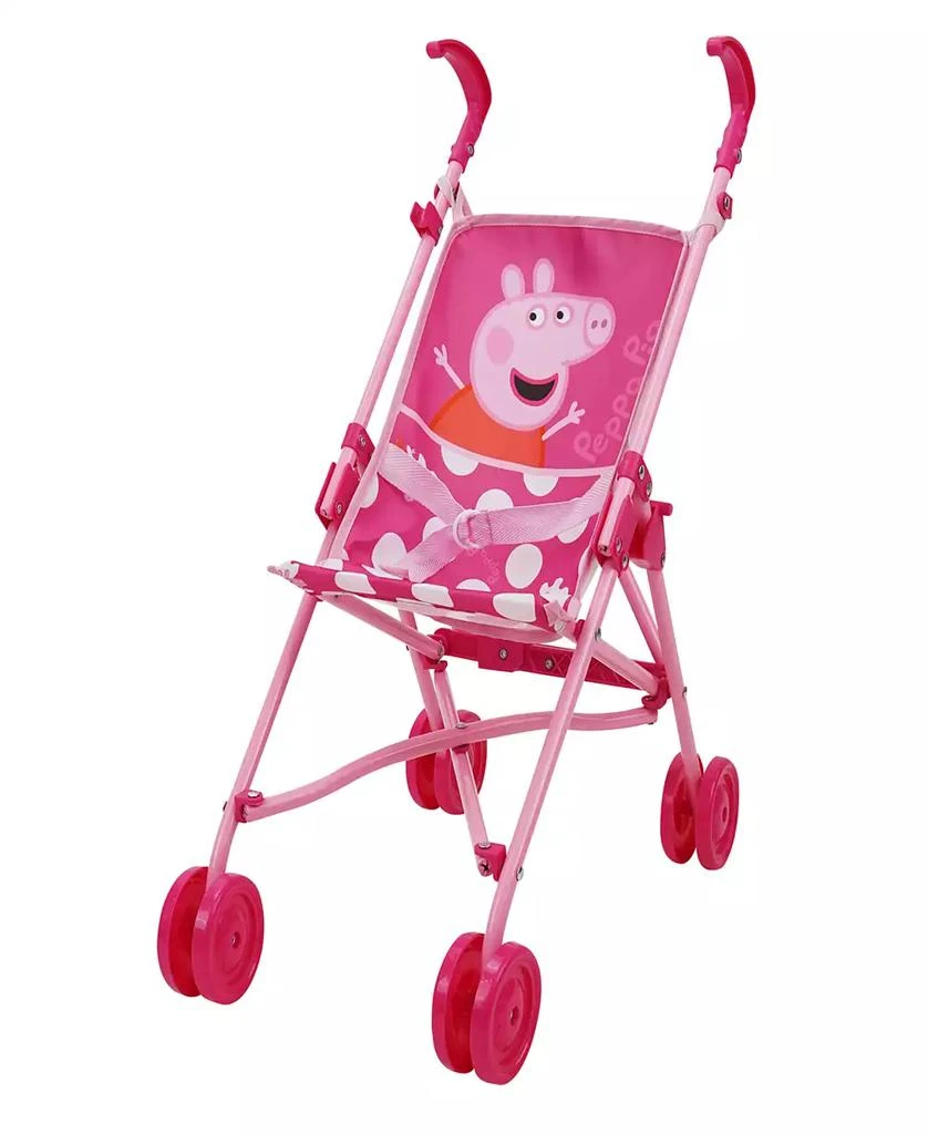 商品Peppa Pig|Pink  White Dots Doll Umbrella Stroller,价格¥112,第1张图片