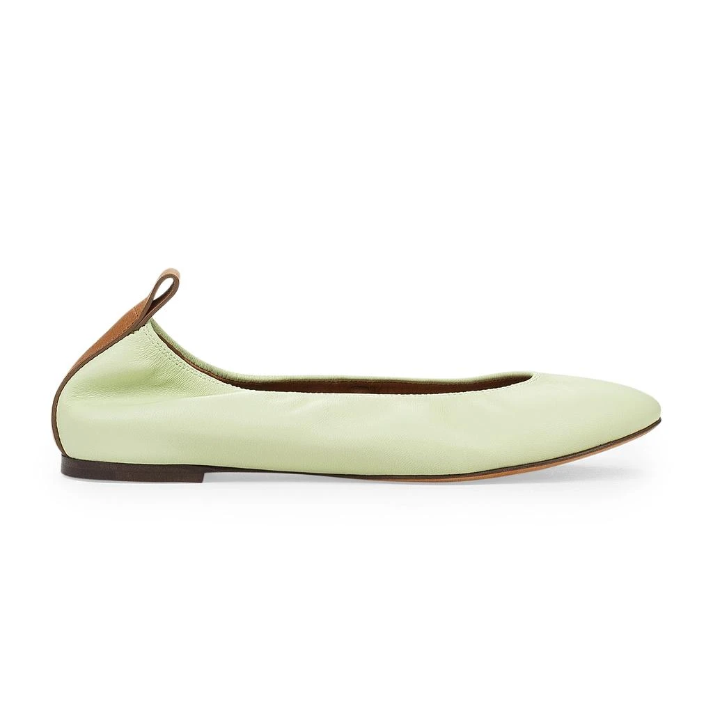 商品Lanvin|PISTACHIO BALLERINA FLATS,价格¥875,第1张图片