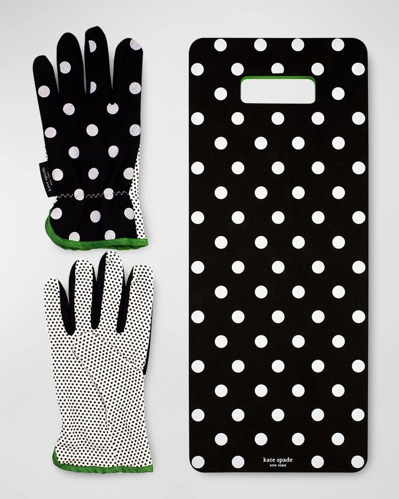 商品Kate Spade|picture dot kneeling pad & gloves set,价格¥283,第1张图片