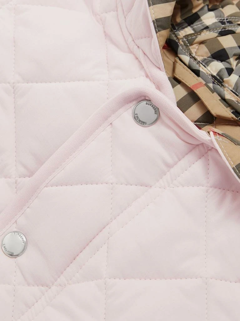 商品Burberry|Diamond quilted nylon hooded jacket,价格¥2777,第2张图片详细描述