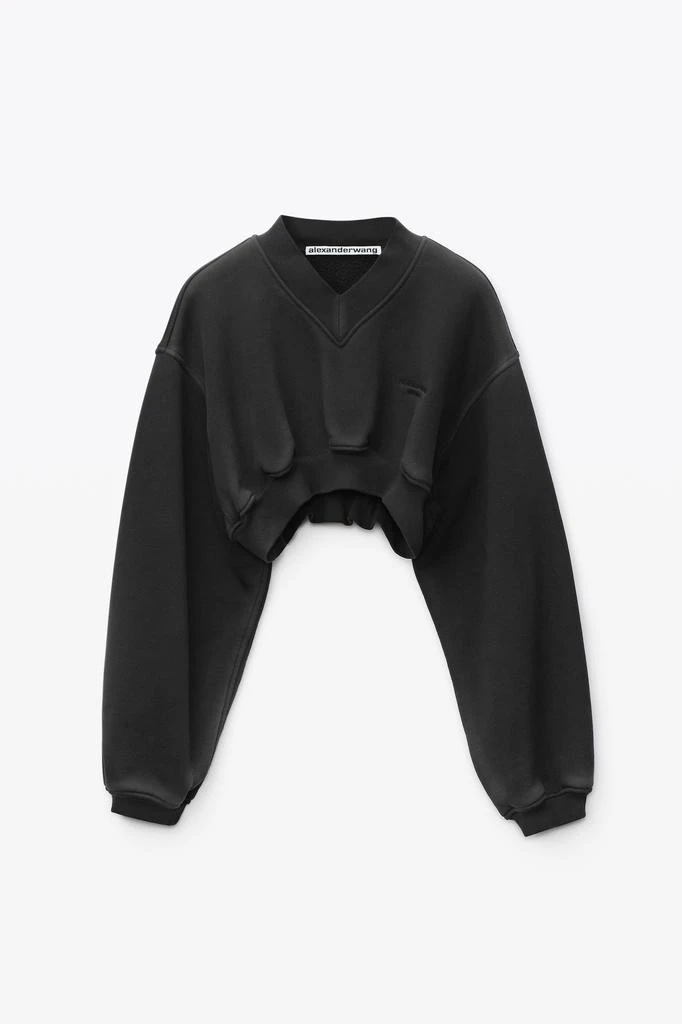 商品Alexander Wang|女式 V领 经典卫衣 ,价格¥1305,第3张图片详细描述