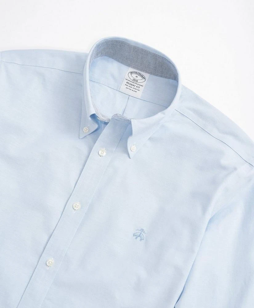 商品Brooks Brothers|Stretch Non-Iron Oxford Button-Down Collar Sport Shirt,价格¥603,第2张图片详细描述