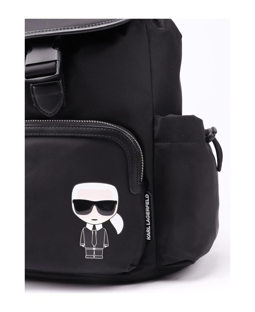 商品Karl Lagerfeld Paris|K/ikonik Nylon Flap Bp,价格¥2166,第6张图片详细描述