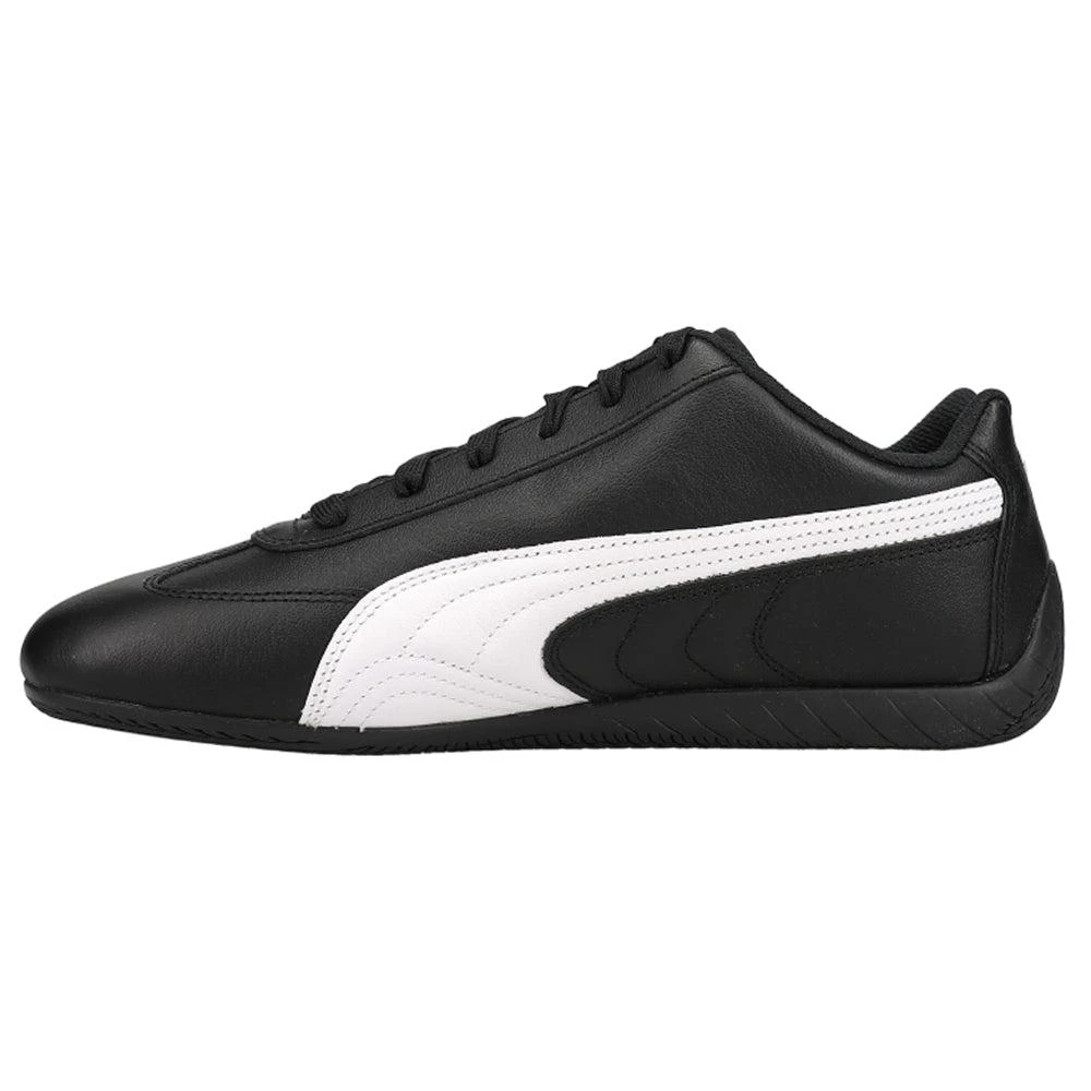 商品Puma|男士Speedcat 百搭舒适 减震防滑 低帮训练鞋 黑白色,价格¥549,第3张图片详细描述