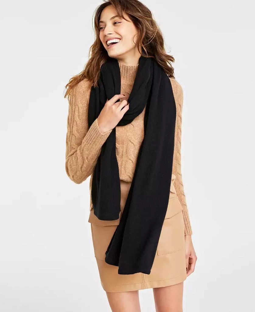 商品Charter Club|100% Cashmere Oversized Scarf, Created for Macy's,价格¥456,第1张图片