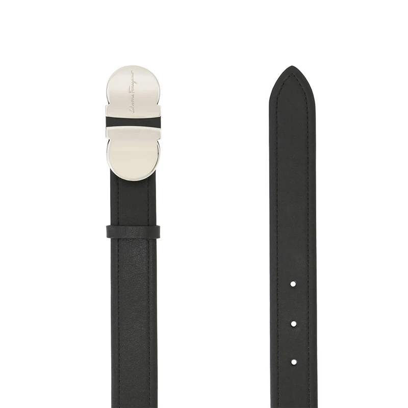 SALVATORE FERRAGAMO 黑色女士腰带 23-B180-580879 商品