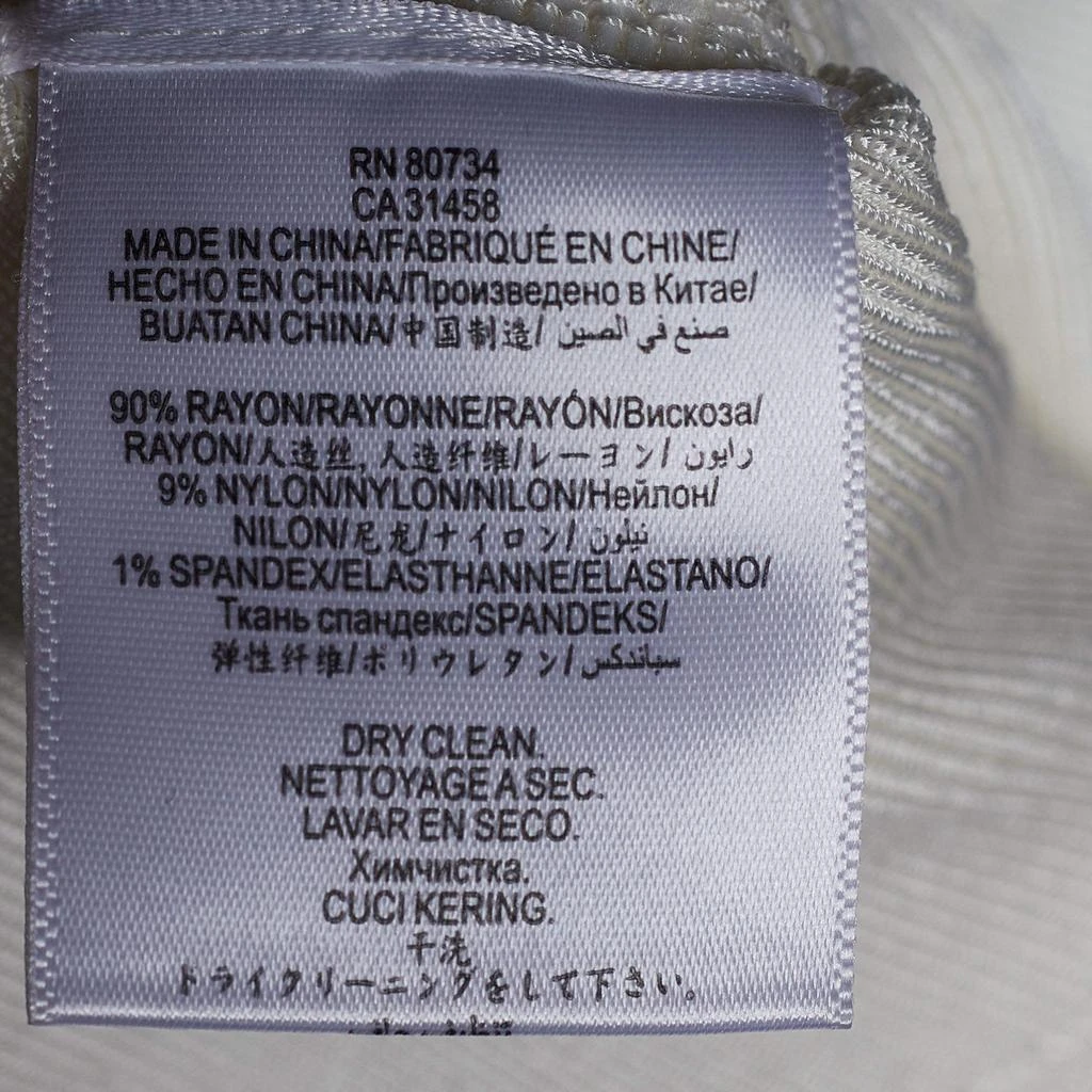 商品[二手商品] Herve Leger|Herve Leger Alabaster Knit Origami Fold Detail Viktoria Zip Up Jacket S,价格¥1257,第5�张图片详细描述