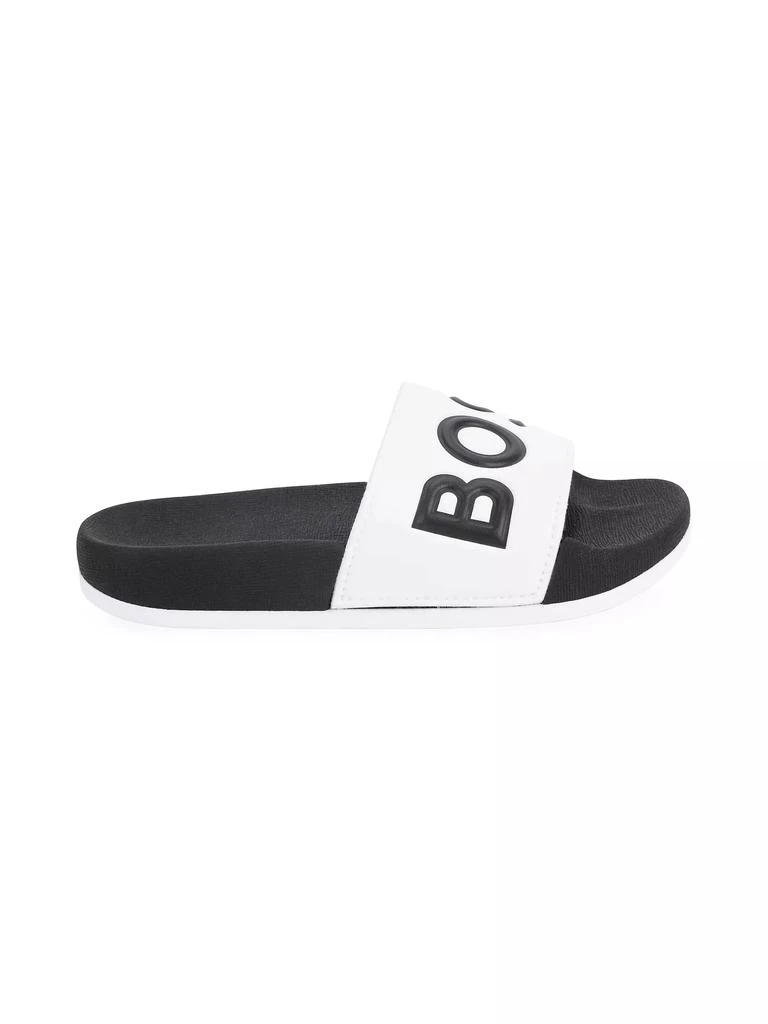 商品Hugo Boss|Little Boy's &amp; Boy's Mini Me Aqua Pool Slides,价格¥296,第1张图片