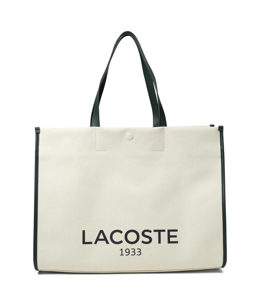 商品Lacoste|Heritage Canvas Large Shopping Bag,价格¥726,第1张图片