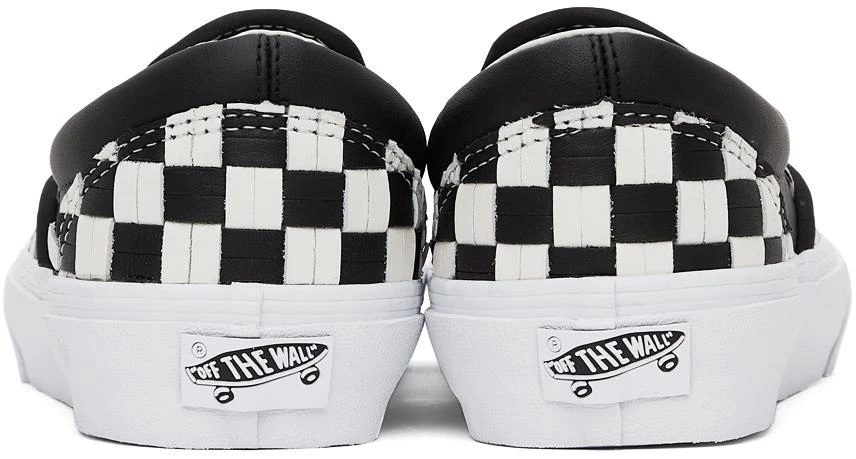 商品Vans|Black & White Slip-On VLT LX Sneakers,价格¥337,第4张图片详细描述