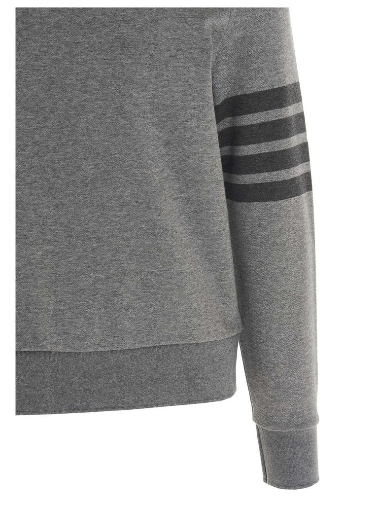 Thom Browne 4-Bar Striped Crewneck Sweatshirt 商品